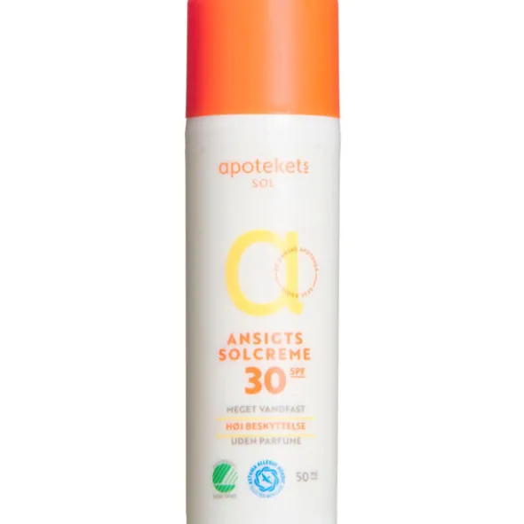 APOTEKETS ANSIGTS SOLCREME SPF 30