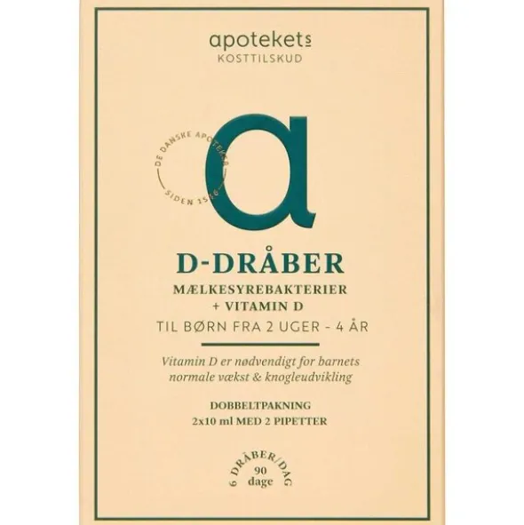 APOTEKETS D-DRÅBER M. MÆLKESYR