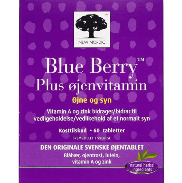 BLUE BERRY PLUS ØJENVITAMIN (60 STK)