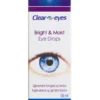 CLEAREYES BRIGHT & MOIST EYE DROPS