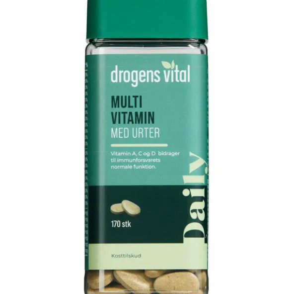 DROGENS VITAL DAILY MULTIVITAMIN MED URTER