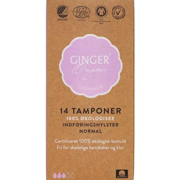 GINGERORGANIC TAMPONER NORMAL
