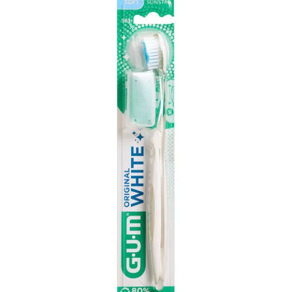 GUM ORIGINAL WHITE TANDBØRSTE