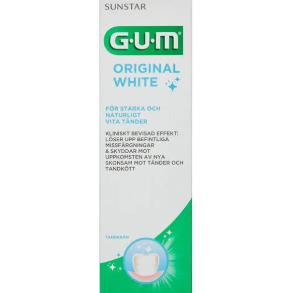 GUM ORIGINAL WHITE TANDPASTA