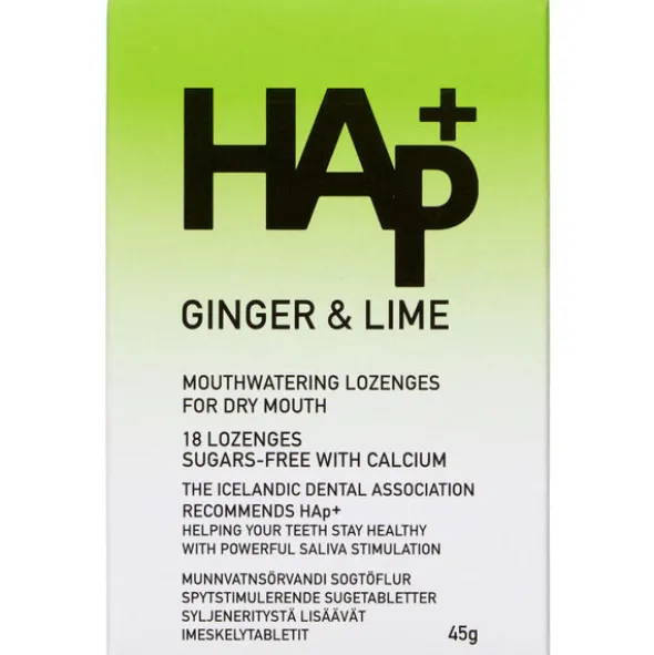 HAP+ TABLETTER – INGEFÆR/LIME