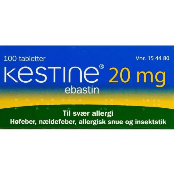 KESTINE 20 MG 100 STK