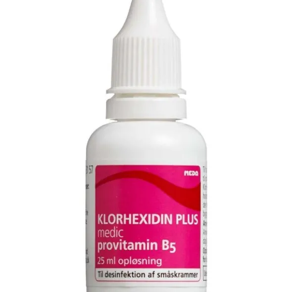 KLORHEXIDIN PLUS MEDIC OPLØSNING