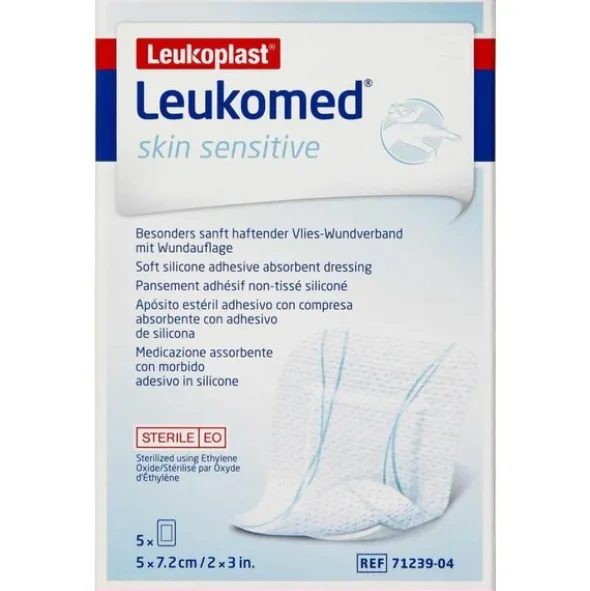 LEUKOMED SKIN SENSITIVE (5 X 7,2 CM)