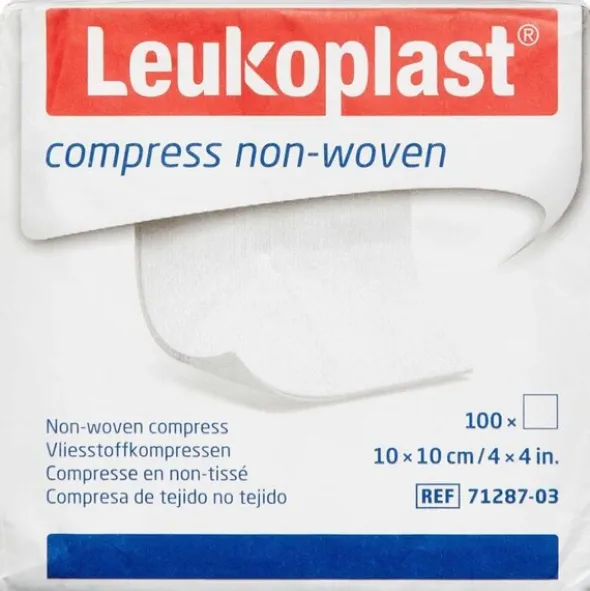 LEUKOPLAST COMPRESS NW 10X10CM
