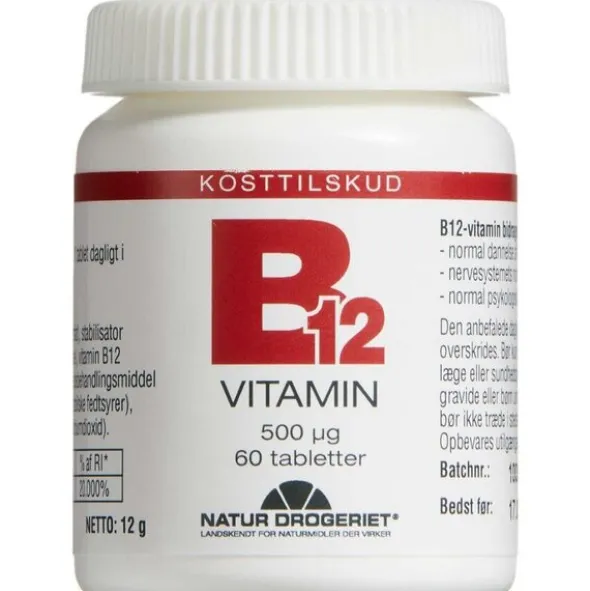 MEGA B12 VITAMIN TABLETTER