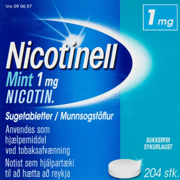 NICOTINELL MINT 1 MG 204 STK