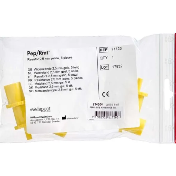 PEP MODSTANDE (GULE - 2,5 MM)