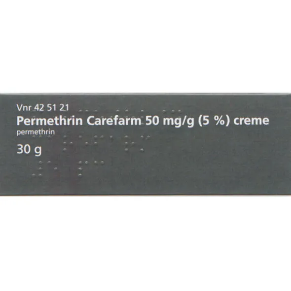 PERMETHRIN CAREFARM 50 MG/G