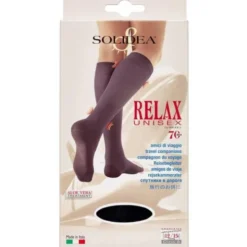 SOLIDEA RELAX UNISEX 70 KNÆSTRØMPE (M/SORT)