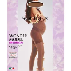 SOLIDEA WONDER MODEL MAMAN STRØMPER (M-02/CAMEL)