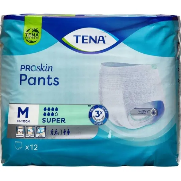 TENA PROSKIN PANTS SUPER (M)