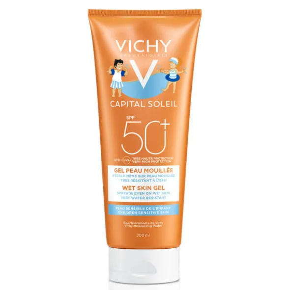 VICHY CAPITAL SOLEIL KIDS WET SKIN GEL SPF 50+ (200 ML)