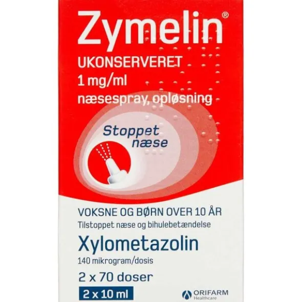 ZYMELIN NÆSESPRAY 2 * 10 ML